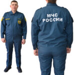 Пошив Форменный Костюм повседневный для МЧС России Мужской тк Патруль морской волна — изображение 2